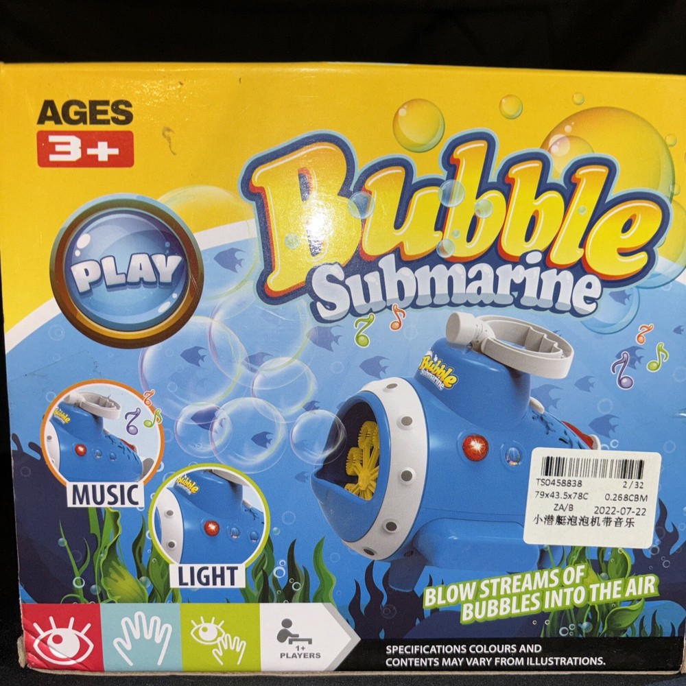 Bubble Blowing Submarine
