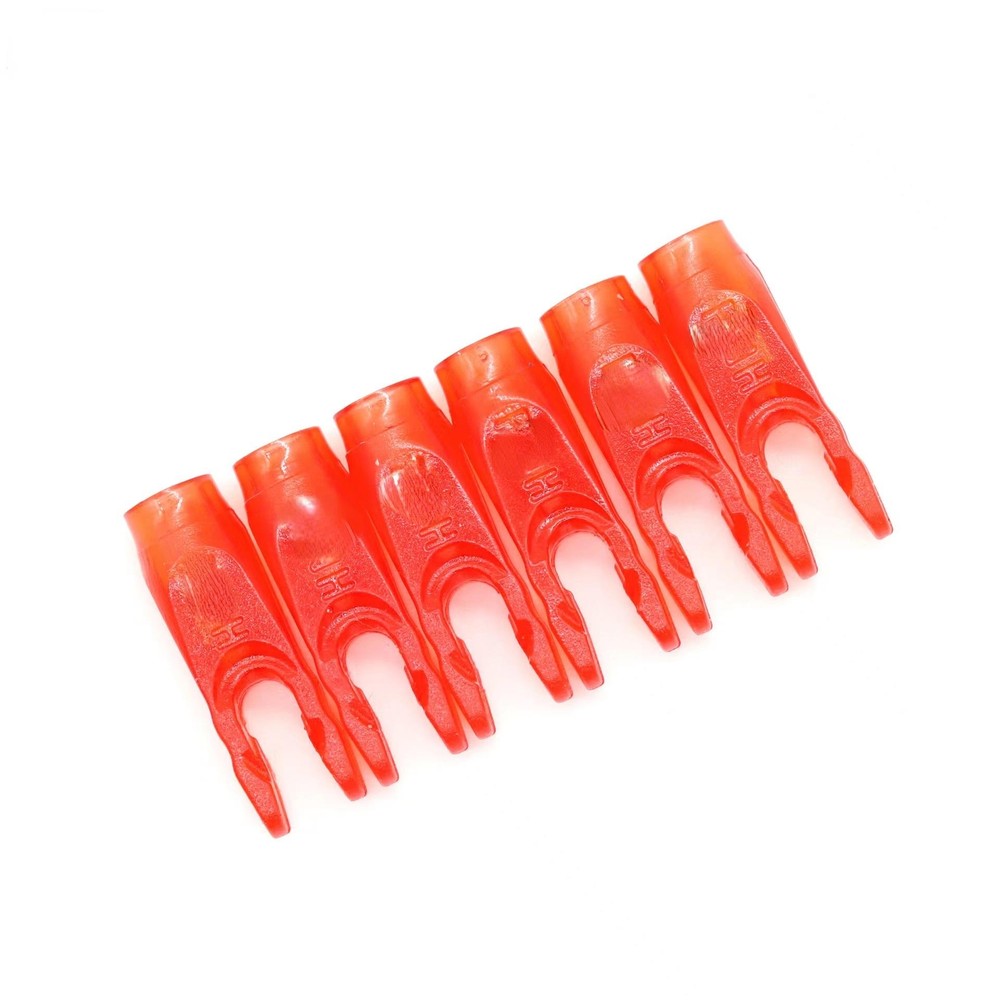 100pcs Plastic Arrow Compound Recurve Bow Hunting Shooting