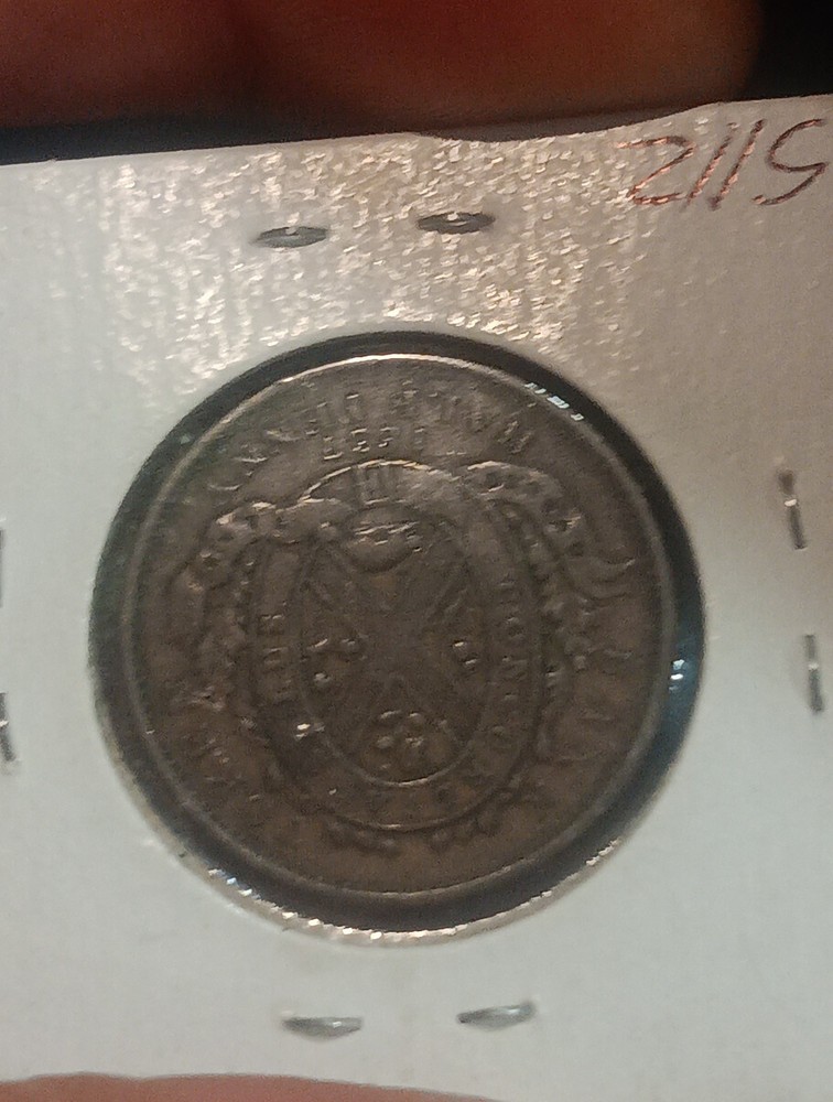 1837 Canada 1/2 Cent. NICE Details!(Corrosion)SHARP!