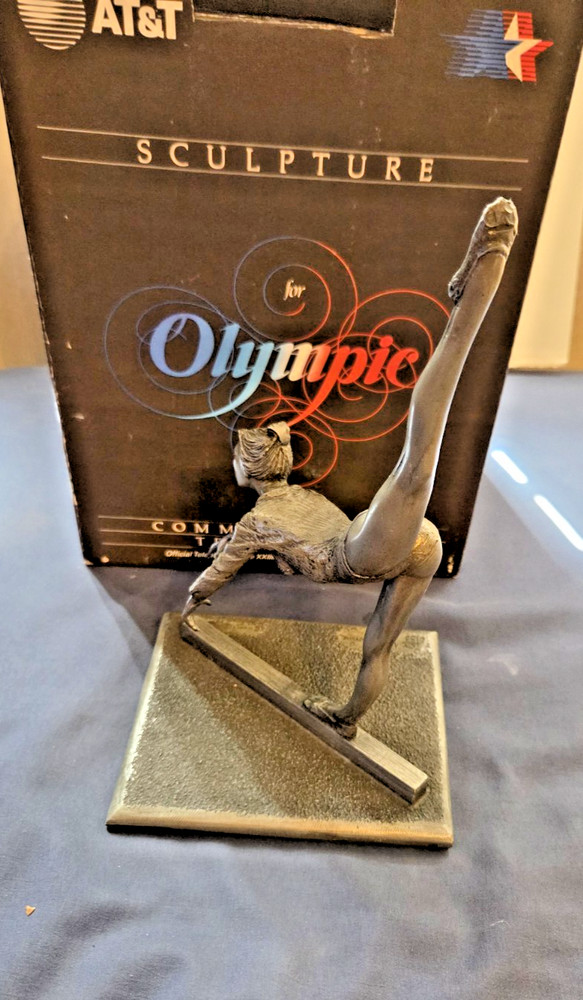Olympic Telephone Gymnast Sculpture