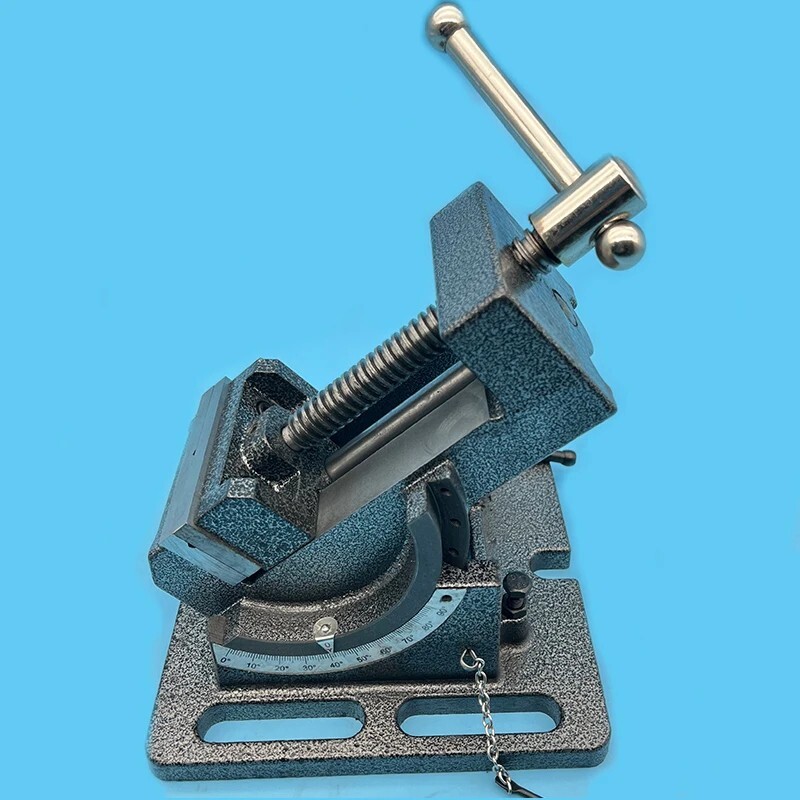 Metal Tilting Machine Vise Precision Bench Drilling Milling Adjustable Tools