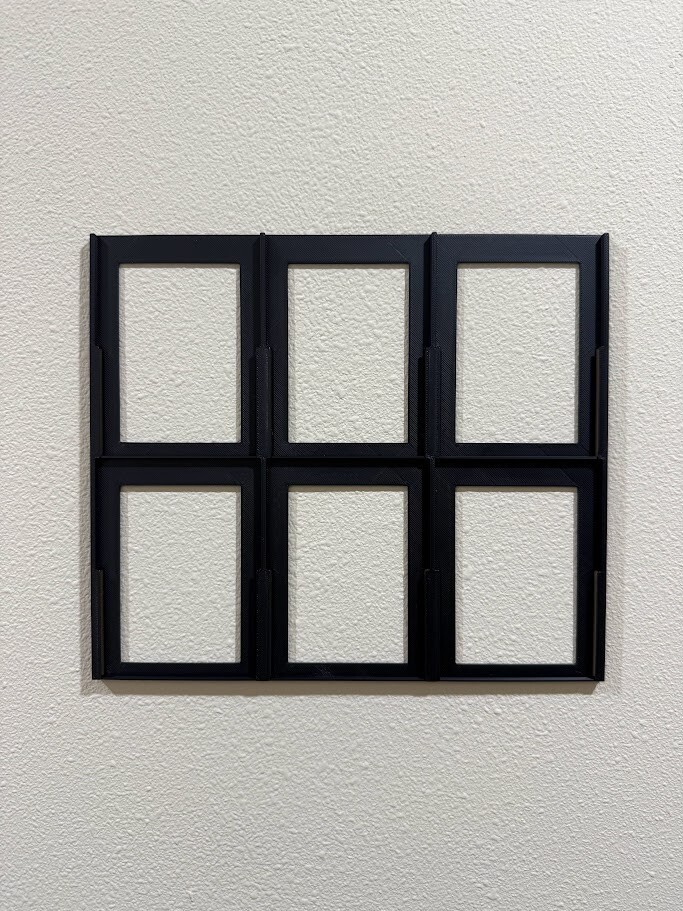 Toploader Wall Display for TCG Cards Modular (Cards Not Included)