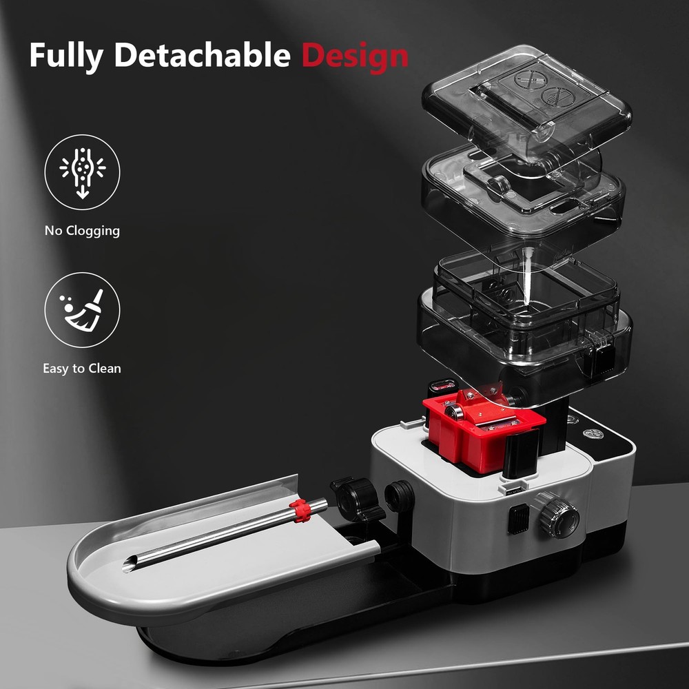 Electric Cigarette Rolling Machine, Tobacco Grinder, Automatic Cigarette Roll...