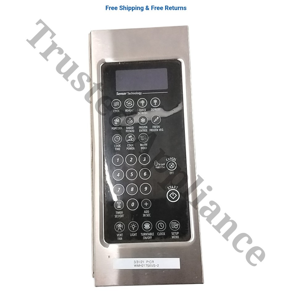 Microwave Control Panel Console 4619-648-84663 Stainless