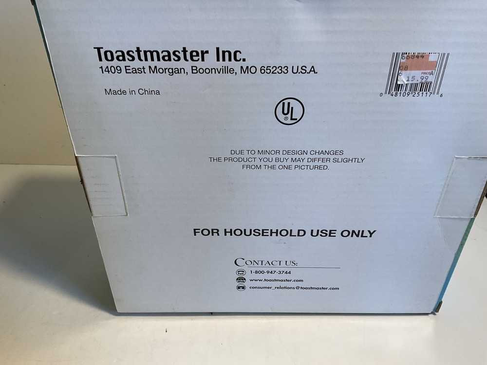 Vintage Toastmaster Basic Burner Buffet Range #6420 Single Unused In Box