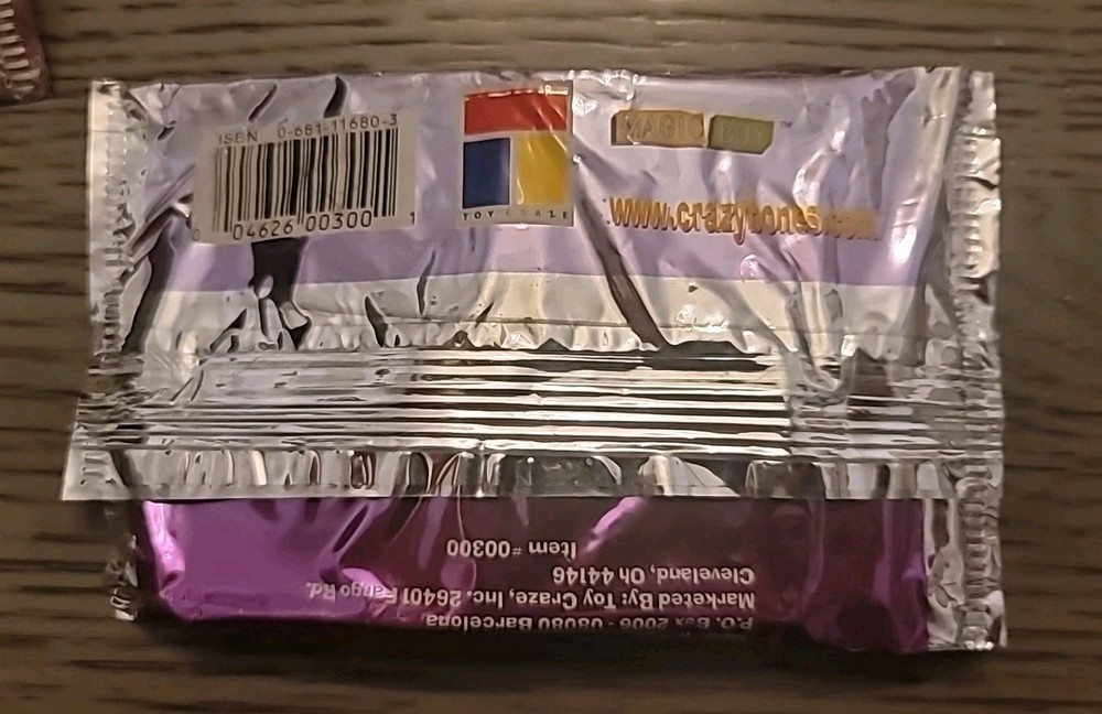 GoGo's CRAZY BONES "RED THINGS" PRINTED PACK ☆ POSSIBLE ALIEN BONE Enclosed.?.?.