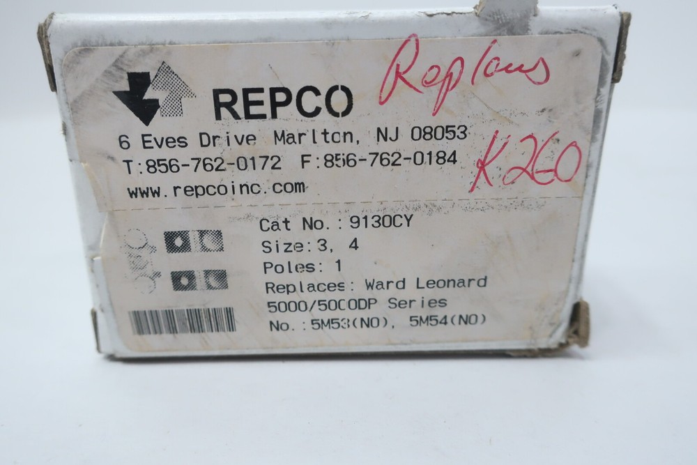Repco 9130CY Contact Kit Size 3-4