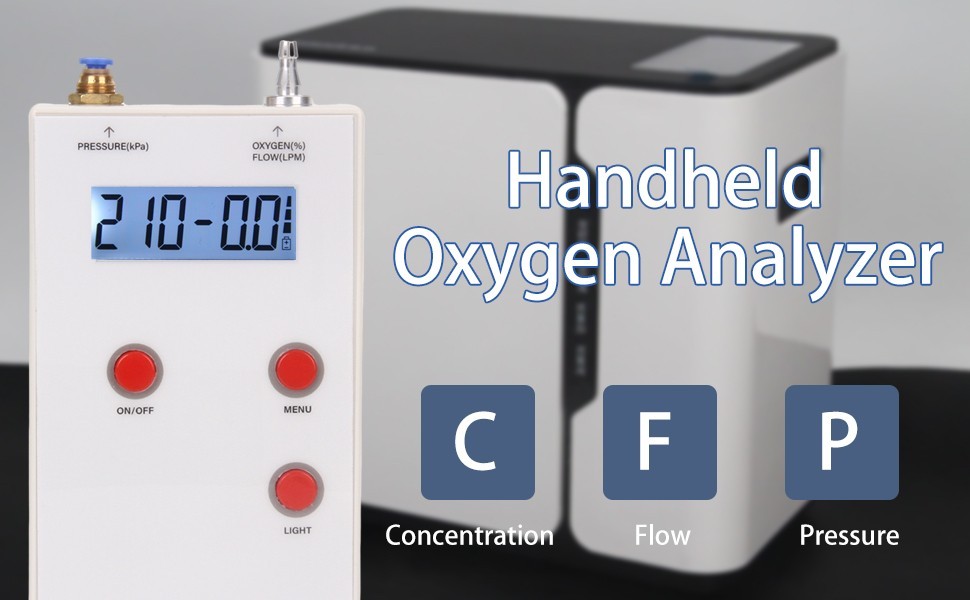 Ultrasonic oxygen meter Gerneric Portable Oxygen Concentration Content Tester