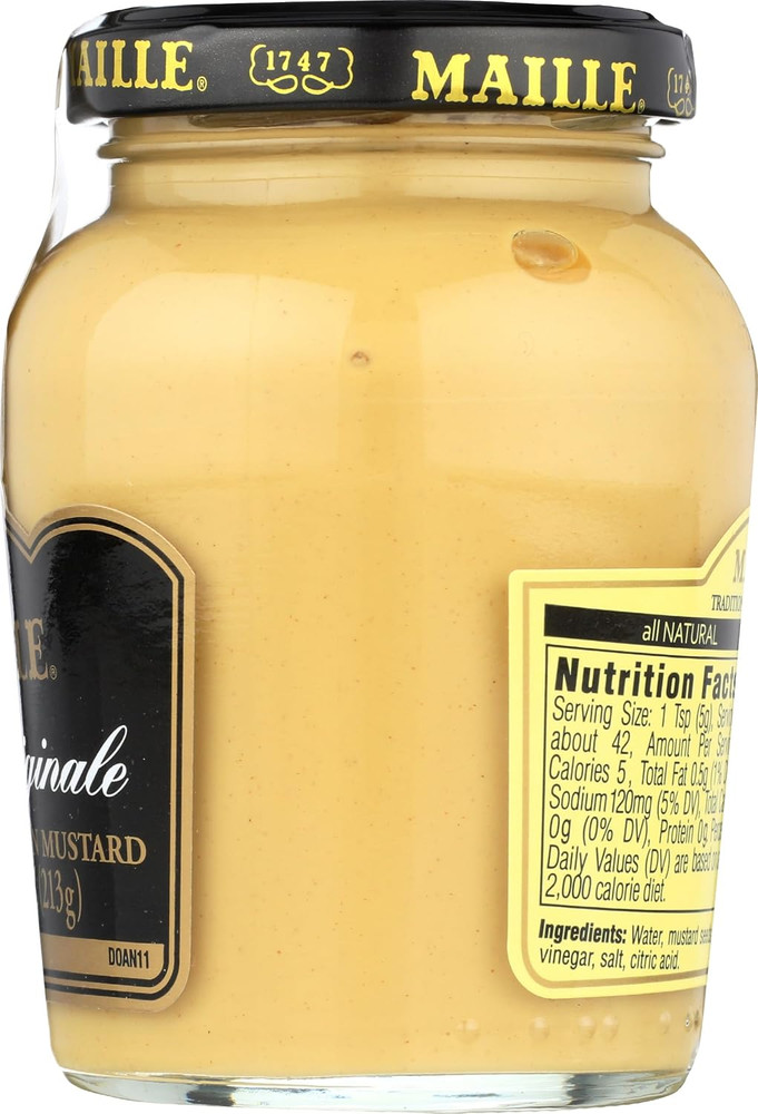 Natural Dijon Mustard, 7.5 OZ