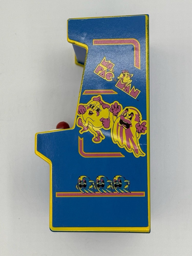 Ms Pacman Arcade Mini Handheld Tabletop Game Electronic Tested Works Great!!
