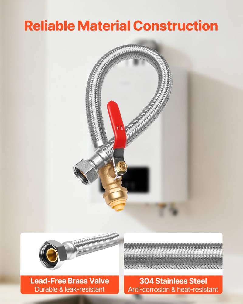 Water Heater Kit, Laundry Room