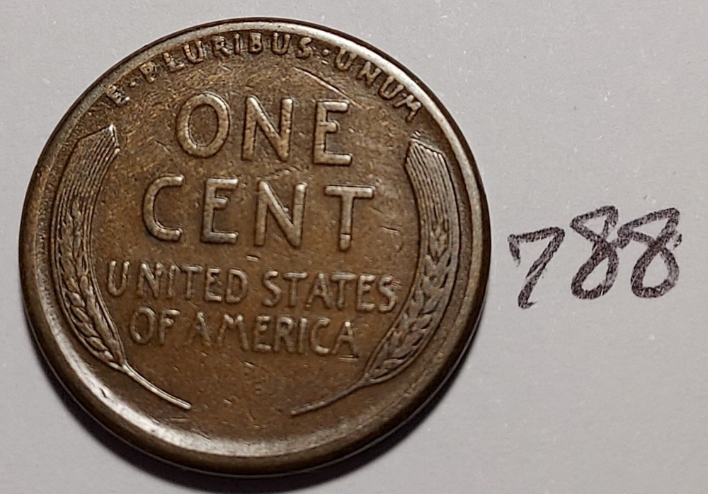 1921-S Lincoln Wheat Cent #788
