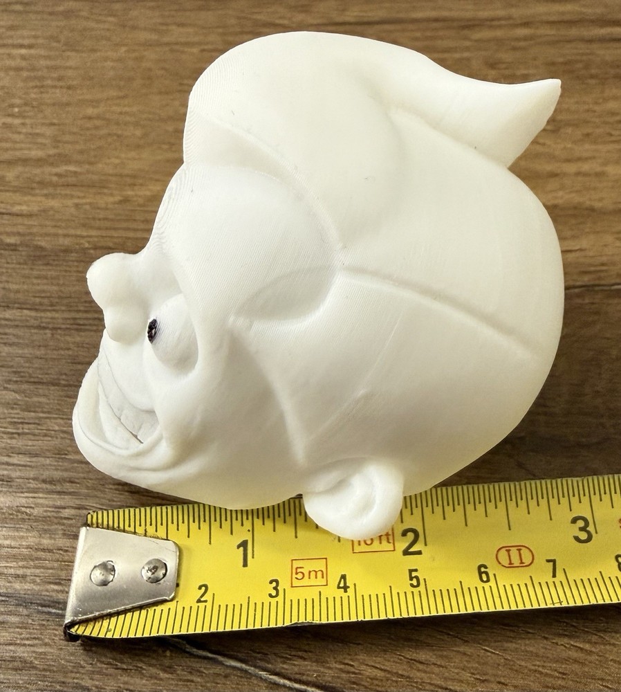 X Files - Mr Chuckle Teeth - 3d Printed Head - PLA
