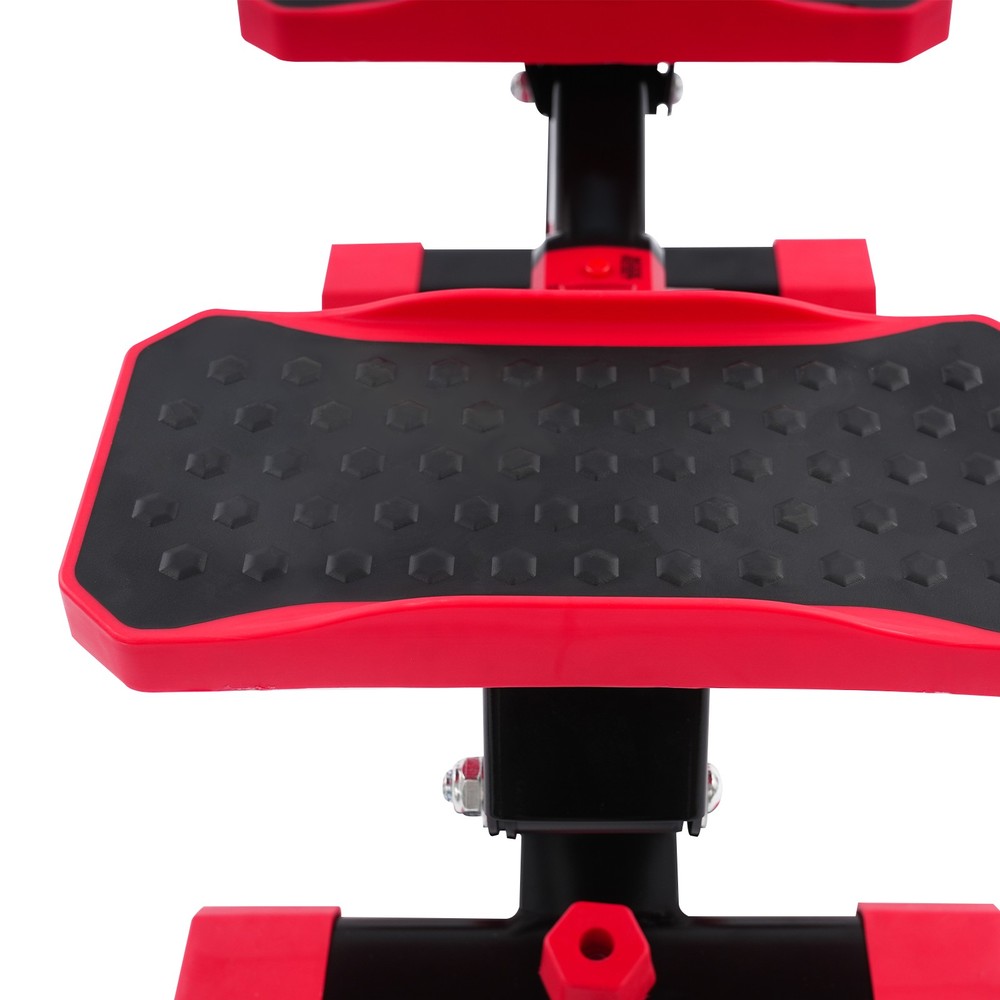 Steppers for Exercise Portable Mini Stepper with Pull Ropes for Home Workout