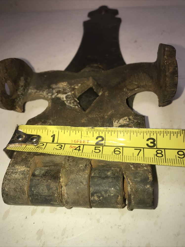 bronze door hinge antique 9 3/4 Inch