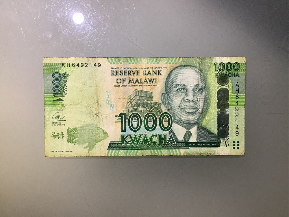 Malawi 1000 Kwacha 2013 Circulated