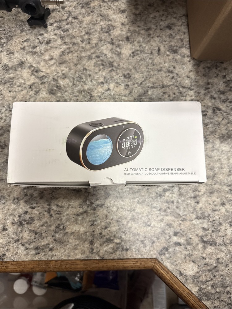 Rechargeable Wall Mount Soap Dispenser with Sensor Technology