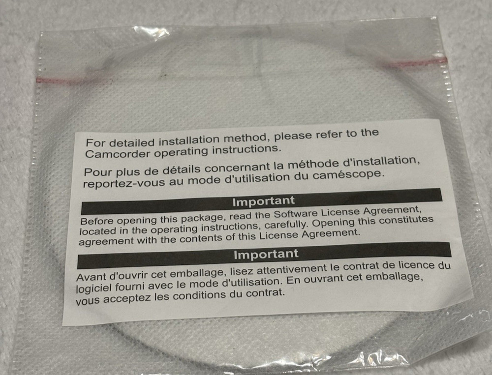 Panasonic Digital Palmcorder Software VideoCam Suite 1.0