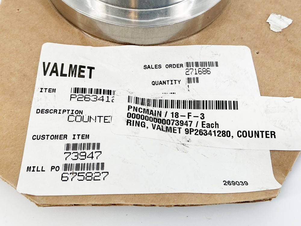 New Valmet P26341280 Counter Ring