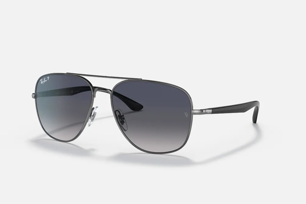 Ray Ban RB3683 Polarized Gray Blue Gradient Replacement Lenses 56 mm