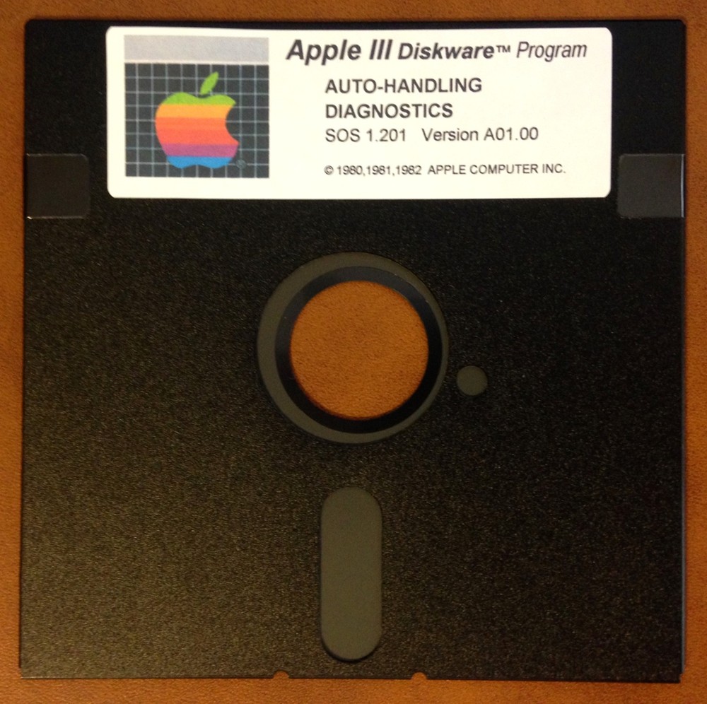 Auto Handling Diagnostics A01.00 / Apple III Home Computers