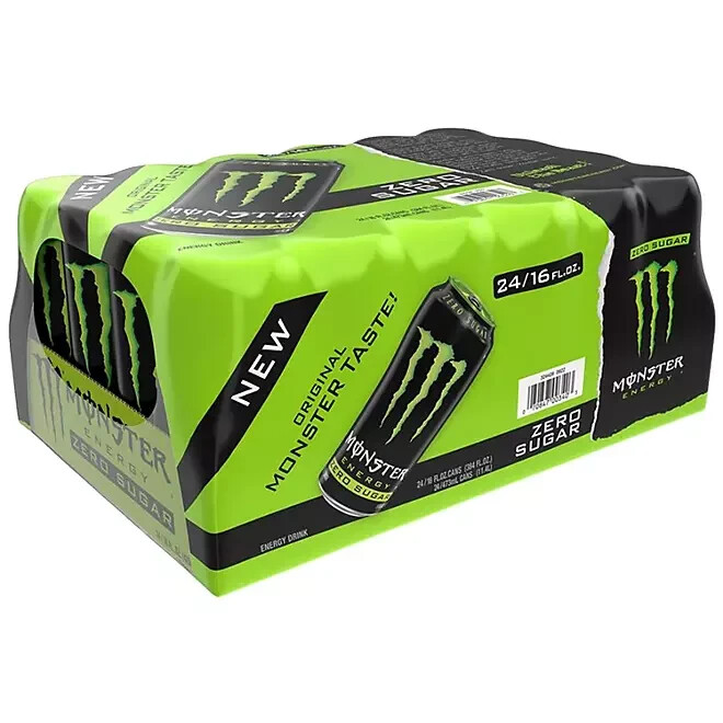 Monster Energy Zero Sugar (16 oz., 24 pk.)