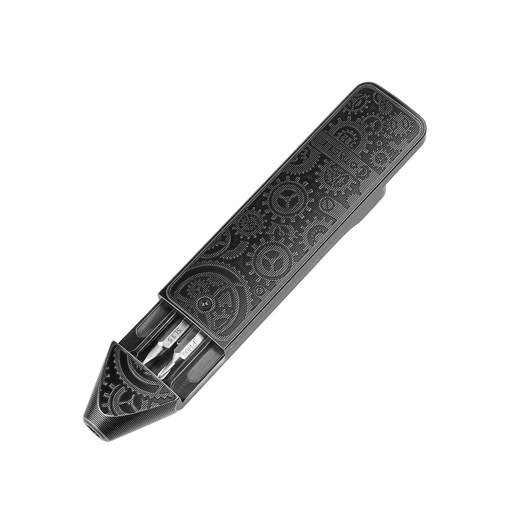 Olight Otacle D2 Ti Gears Multi-Bit Driver w/Fidget Slider & Gear Etching