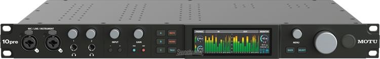 MOTU 10pre Thunderbolt 4/USB4 Audio Interface