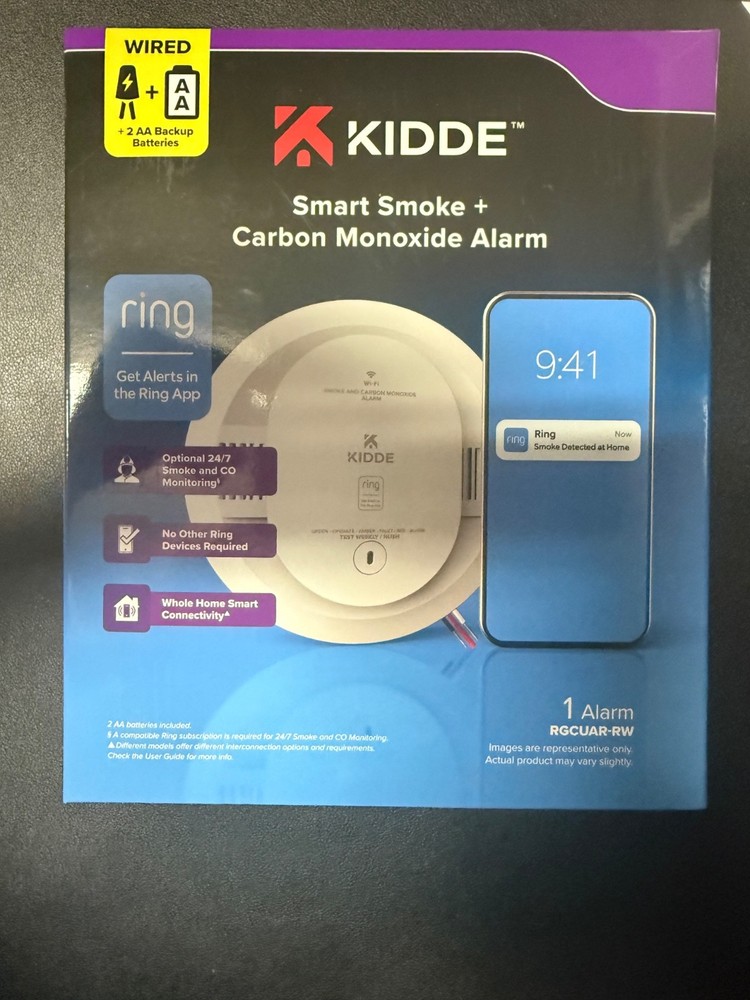 kidde smoke and carbon monoxide - wired