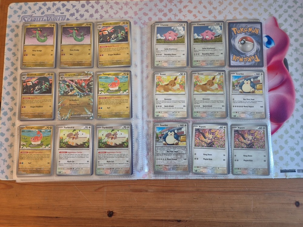 Twilight Masquerade 73% Part Complete Base Set Master Set
