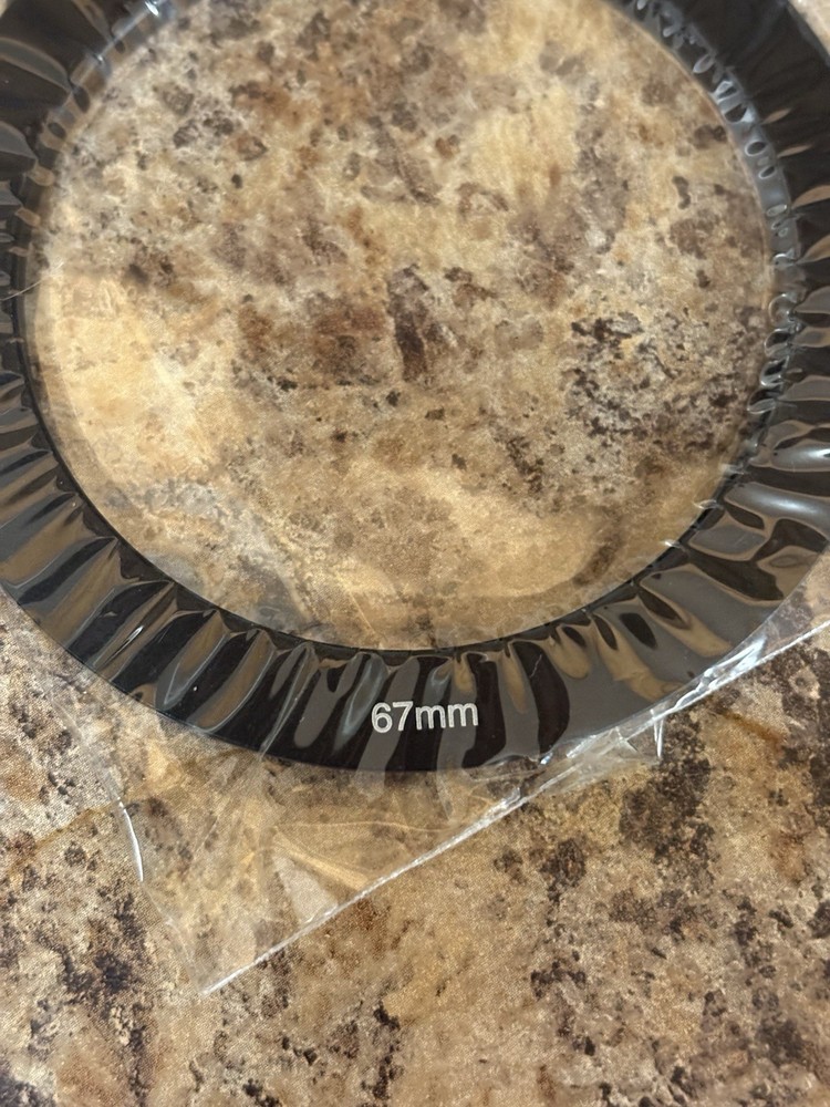 Chrome Macro Led Ring Light With 5 Adapter Rings