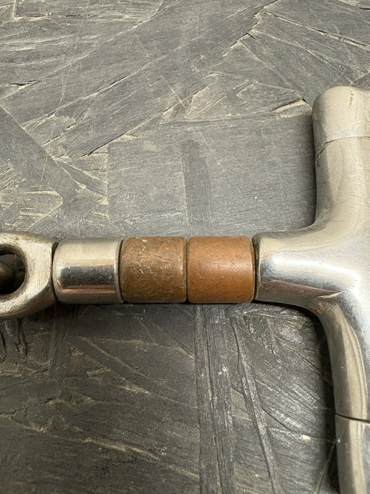 D-ring Jointed Snaffle Bit With Cooper Rollers