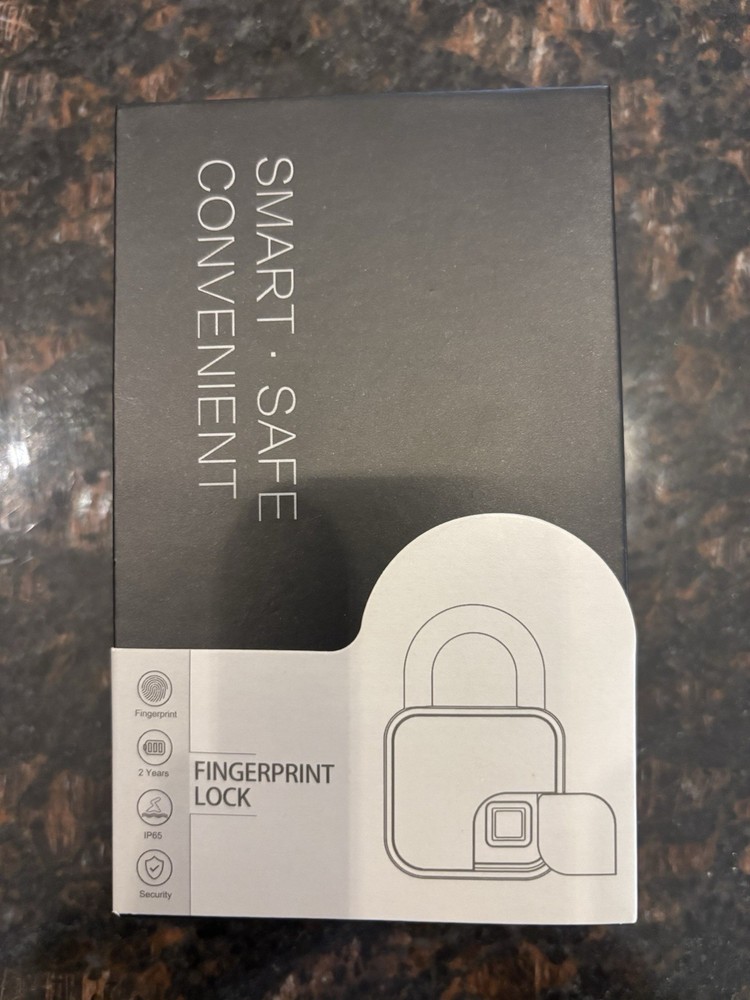 Fingerprint Padlock Bluetooth Security Print