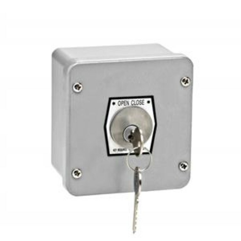 MMTC 1KX Exterior Tamperproof Open/Close Key Switch Center Return Surface Mount