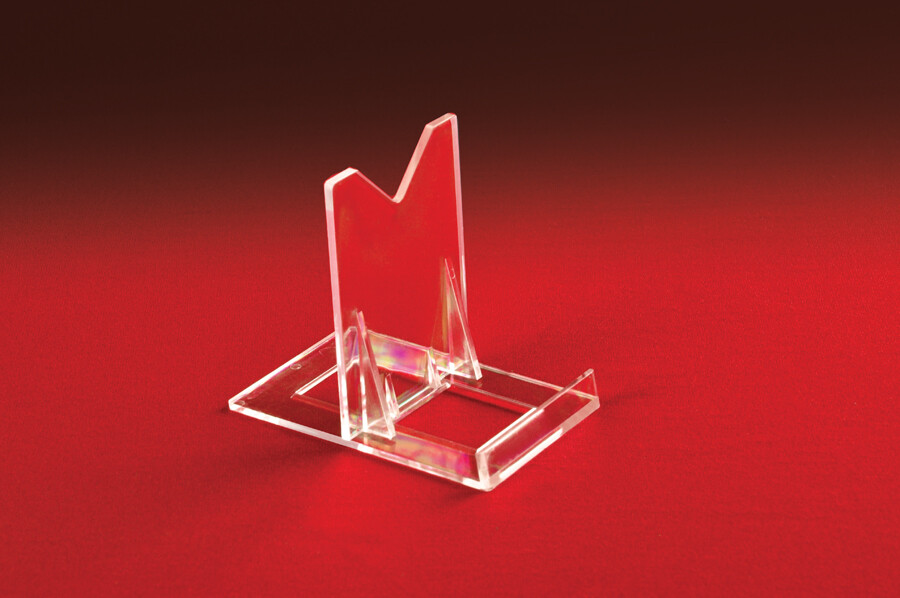 *20 Adjustable 3-1/8" Display Stand Easel Book Blotters Bottle Caps Pinbacks