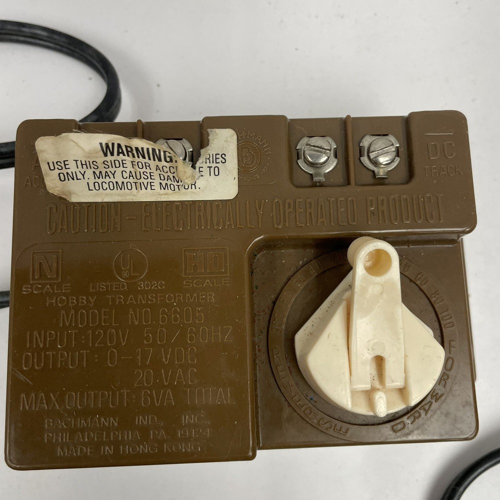 Model Train Transformer / Switch Lot Of 4