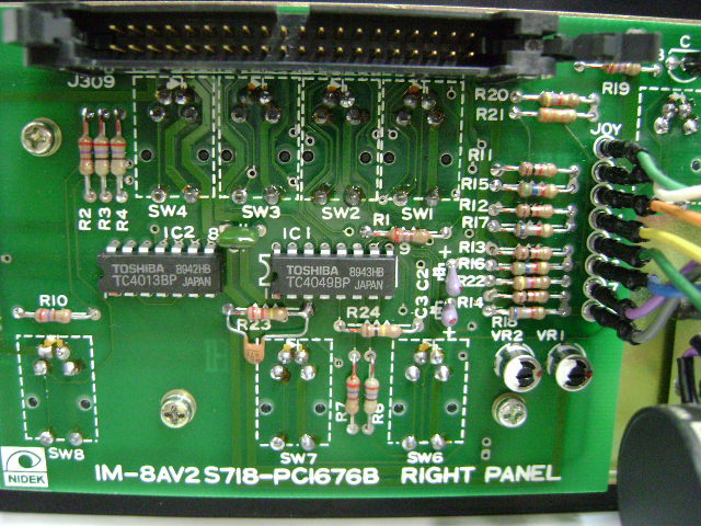 2754 Nidek IM-8AV2S718-PC1676B Right Panel Driver Board