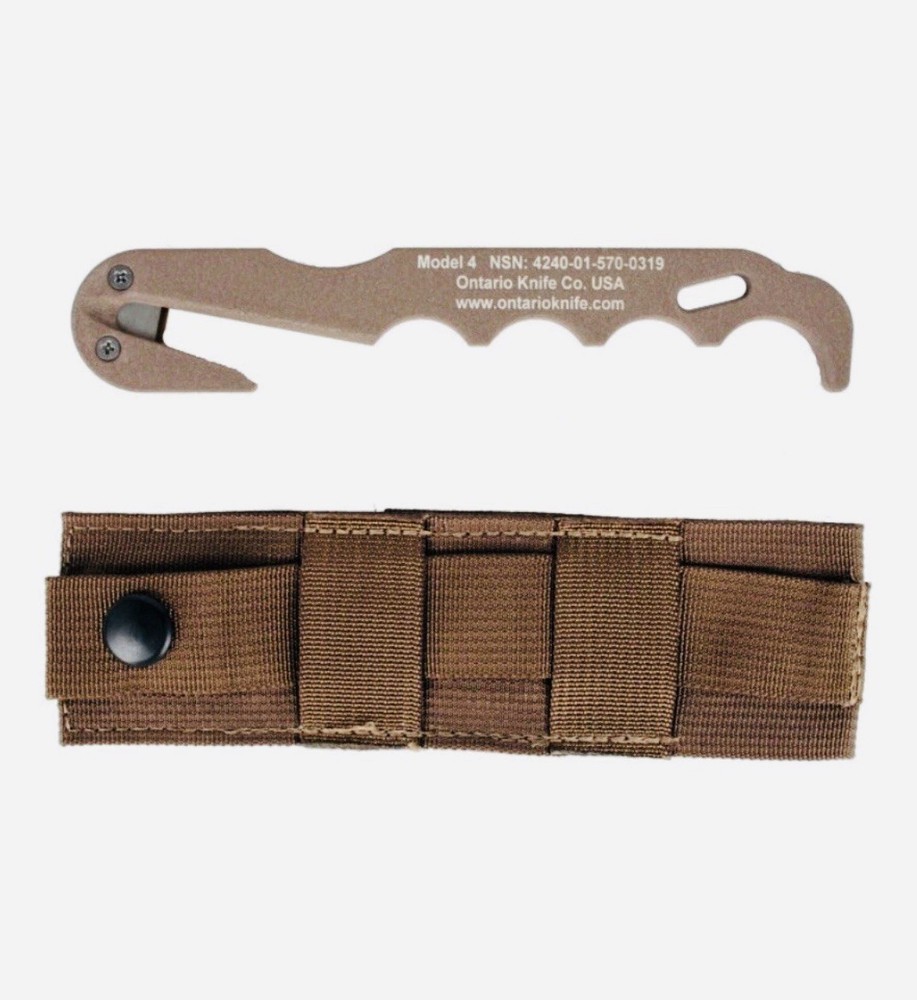 Strap Cutter Ontario Knife Model 4  / Rescue Tool Model 4 - *New In Package*