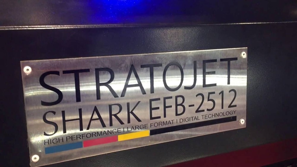 Stratojet Shark 2512 Flatbed UV Printer