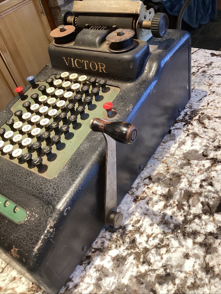 Vintage Victor Adding Machine