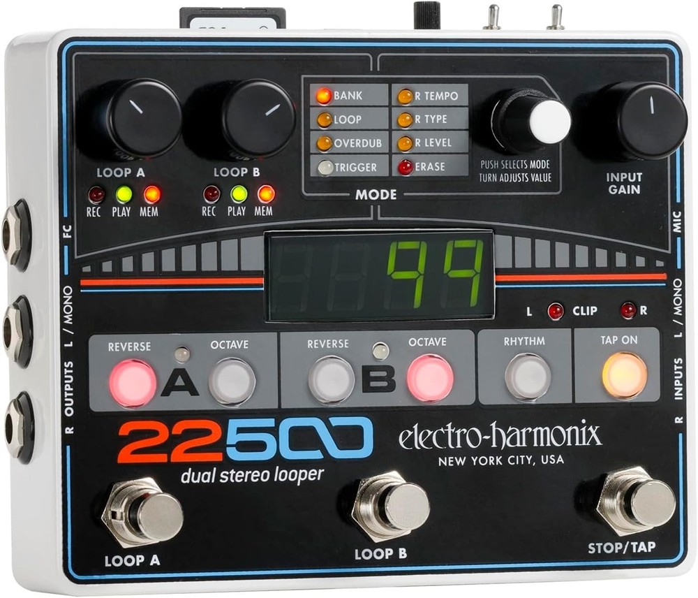 Electro-Harmonix Looper 22500 Black Compact New