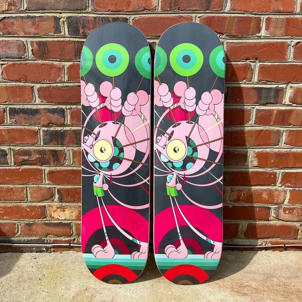 Dalek Space Monkey SIGNED Skateboard Deck Art - Minor Adjustments