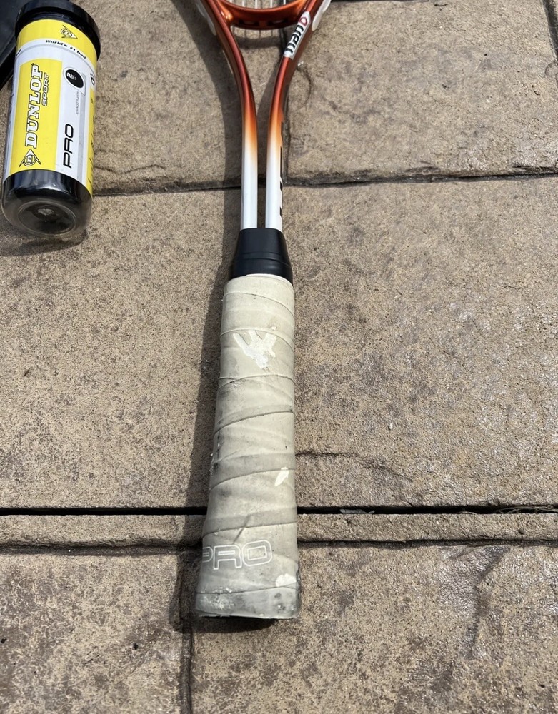 Used Head NANO TI MIRAGE Squash Racquet