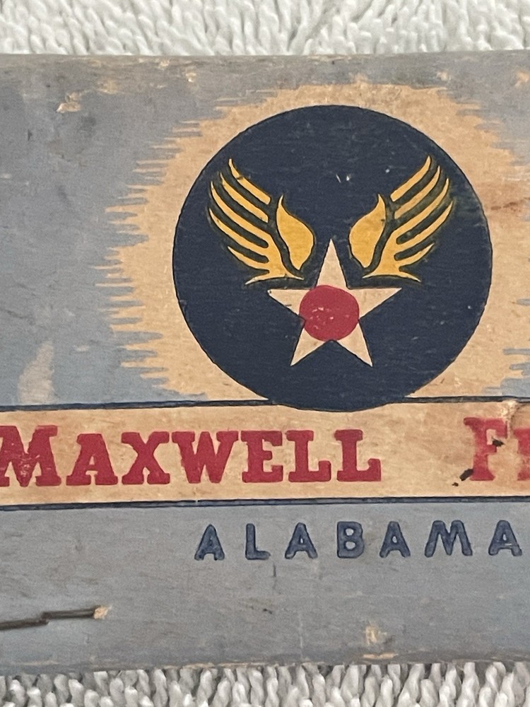 Maxwell Field Alabama Matchbook Army Air Forces Eastern Training Command - USAF