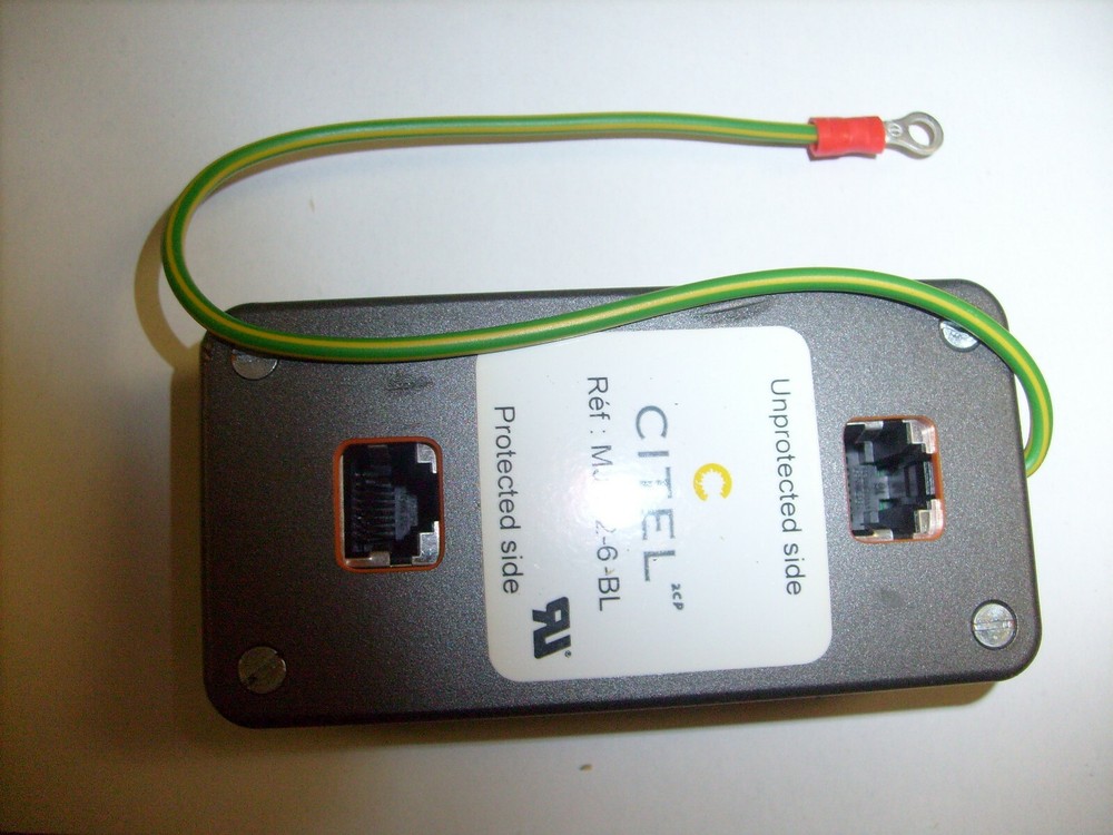 Citel MJ8-2-6-BL Ethernet Cable Line Surge Protector