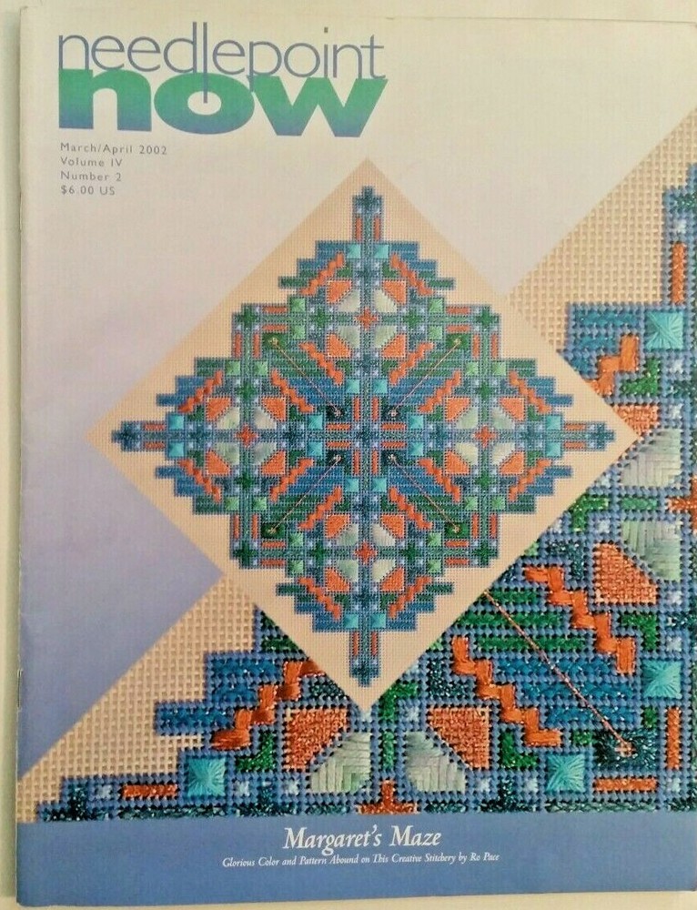 Needlepoint Now mags, 1999-2017, $3 each, choose issues, so much inside each one