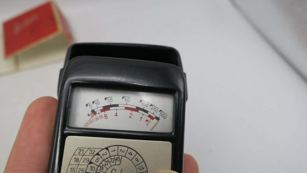 Gossen Sixtus Light / Exposure Meter - Tested w/ Box & Manual