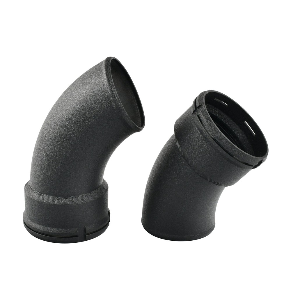 For 06-10 Chevy GMC Duramax Diesel Black Cold-Side Intercooler Pipe Boot Kit