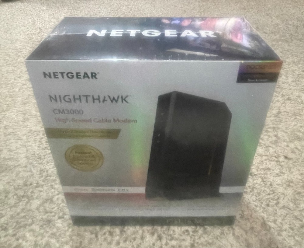 NETGEAR - Nighthawk Mid/High-Split DOCSIS 3.1 Cable Modem - Black