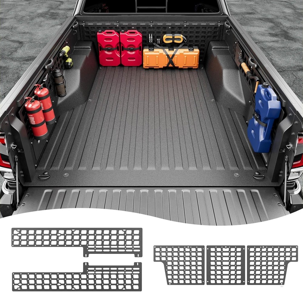 For 2005-2023 Toyota Tacoma 5FT Bed Molle Panel Front Truck Bed Panel System